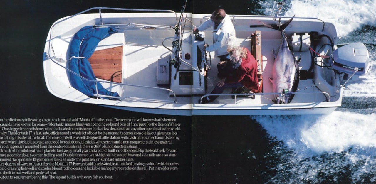 Boston Whaler Montauk — vintage photo