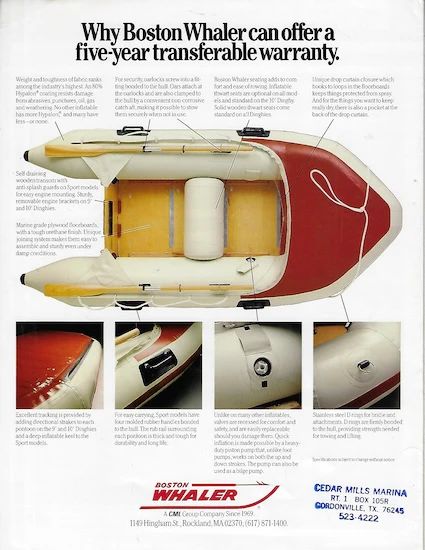 Boston Whaler Other Models — vintage photo